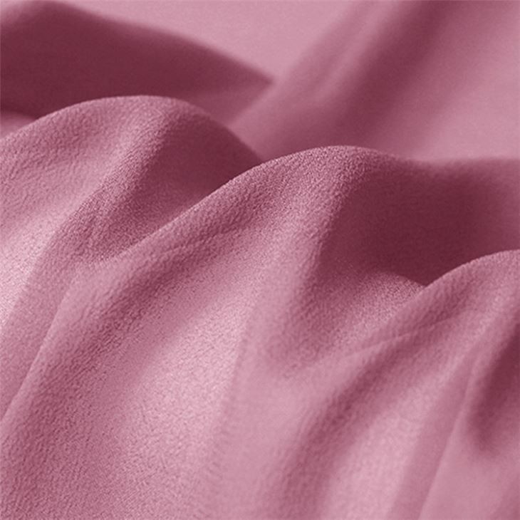 डस्टी रोज पिंक सिल्क जॉर्जेट