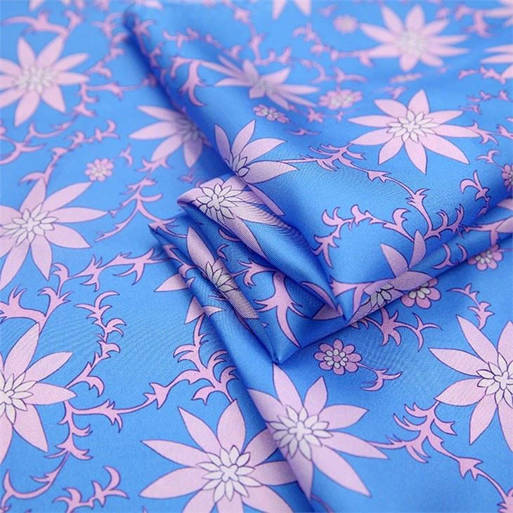 Silk Fabric Printed